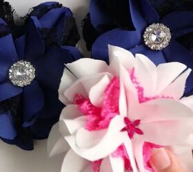 How to Make Quick & Easy DIY Flower Hair Clips Out of Fabric