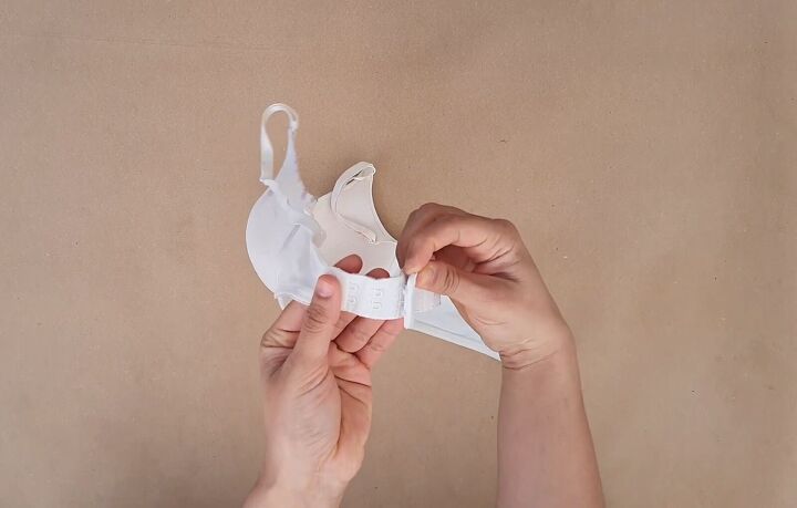 8 quick easy money saving bra hacks for all your bra strap needs, Adding an extra bra hook to your bra