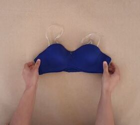 8 quick easy money saving bra hacks for all your bra strap needs, Adding transparent straps to a bra