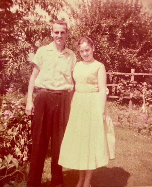romantic purse, Mom Kenlyn and Dad Donald in Their Dating Years