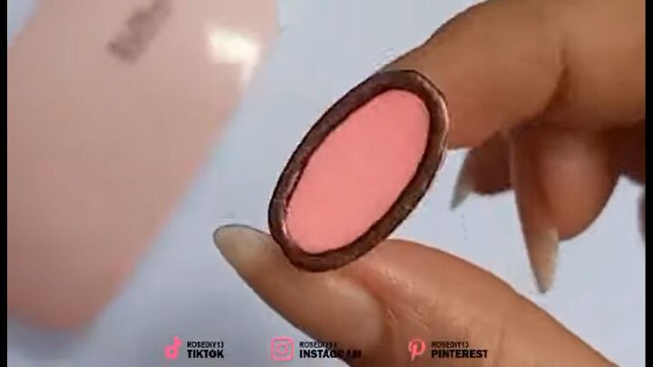 how to make a diy nail art ring palette out of gel nail polish, DIY nail art ring palette
