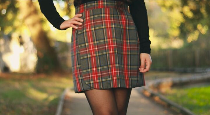 how to sew a skirt for beginners using the free juniper skirt pattern, DIY juniper skirt