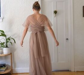 16 bridesmaid multiway dress styles using 1 birdy grey dress, Bridesmaid dress with butterfly sleeves