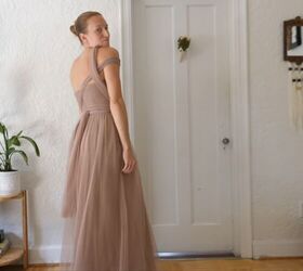 16 bridesmaid multiway dress styles using 1 birdy grey dress, How to tie a bridesmaid dress in different ways