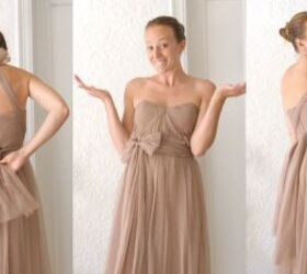 16 bridesmaid multiway dress styles using 1 birdy grey dress, Bridesmaid multiway dress styles