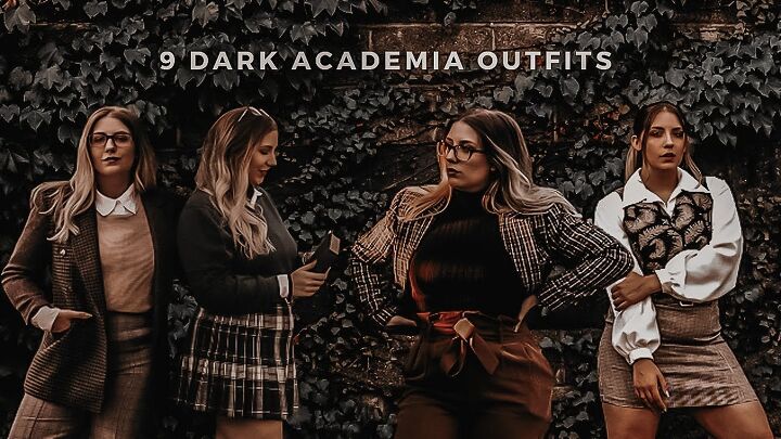 9 dark academia outfit ideas that nail the latest tiktok trend, Dark academia outfit ideas