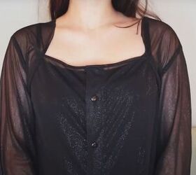 how to convert a old men s party shirt into a feminine diy blouse, Make your own blouse