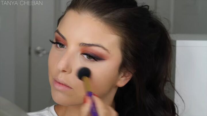how to get ombre smokey eyes in just 20 minutes, Ombre sunset smokey eye