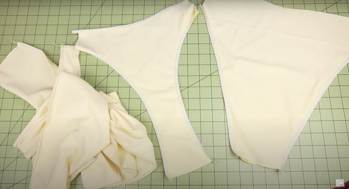 how to sew a swimsuit in a sexy halter wrap style, How to sew your own swimsuit