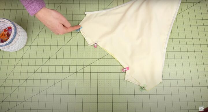 how to sew a swimsuit in a sexy halter wrap style, Swimsuit sewing tutorial