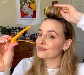 How to Use Velcro Hair Rollers to Get Voluminous, Bouncy Curls Upstyle