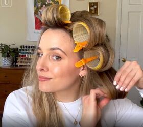 How To Use Velcro Hair Rollers To Get Voluminous Bouncy Curls Upstyle   How To Use Velcro Hair Rollers 