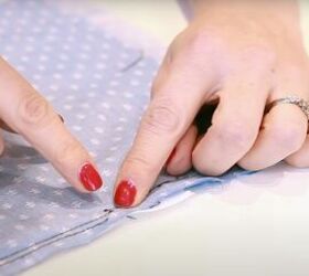how to finish an invisible zipper in 2 super simple steps, How to sew an invisible zipper