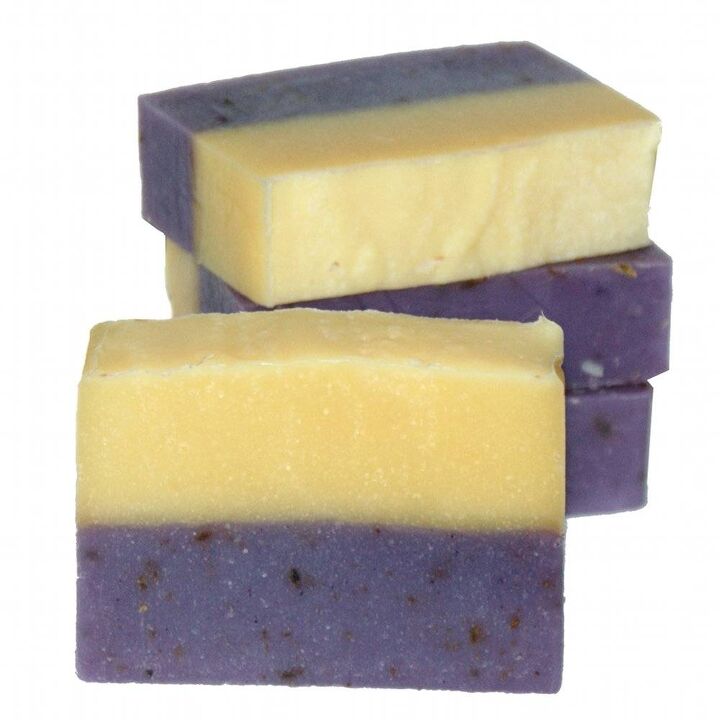 summer soap recipe scented with essential oils