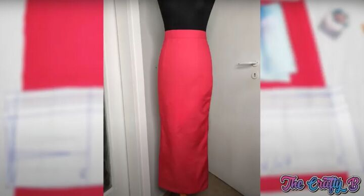 how to sew a pencil skirt with lining a zipper step by step, How to sew a pencil skirt