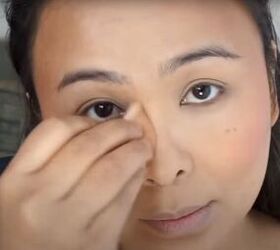 date night makeup how to create a soft glamorous look for a date, Contouring the sides of the nose