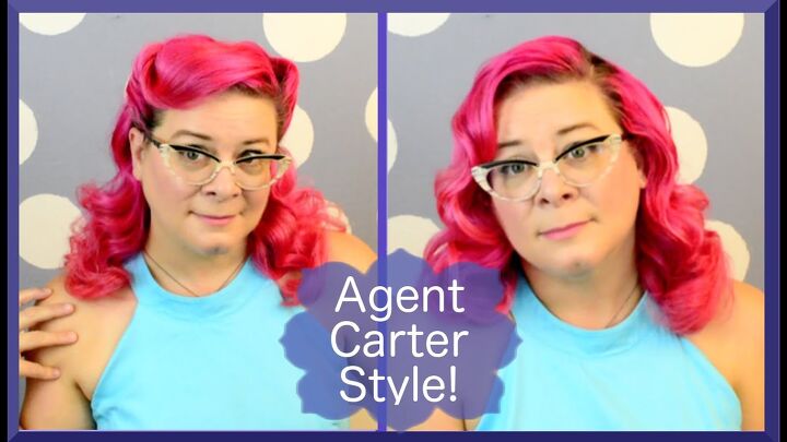 peggy carter hair tutorial 2 agent carter hairstyles to try at home, Agent Peggy Carter hairstyles