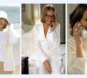 how to dress like a coastal grandmother an aesthetic style guide, Diana Keaton and Nancy Meyers movies