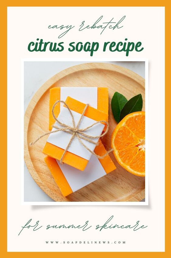 diy lavender citrus soap easy rebatch soap recipe
