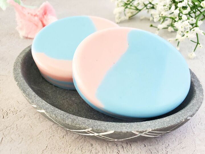 cotton candy soap tutorial