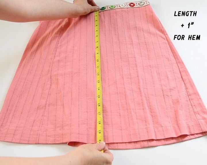 17 minutes and simple how to make an elastic waist skirt