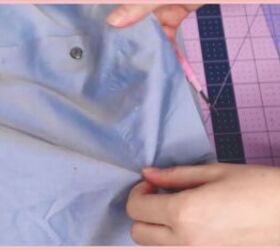 how to make a skirt out of a shirt in 7 simple steps, How to remove a pocket from a shirt