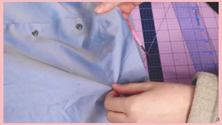 how to make a skirt out of a shirt in 7 simple steps, How to remove a pocket from a shirt