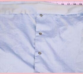 how to make a skirt out of a shirt in 7 simple steps, How to sew a waistband onto a skirt