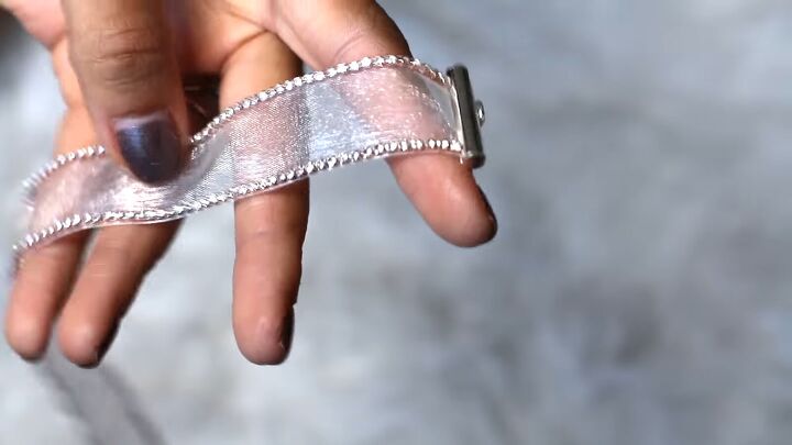3 diy rhinestone feather choker necklaces that look super cute, Attaching closures to the ends