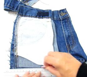 how to make a cute diy cell phone bag out of jean pockets, How to make a cell phone bag