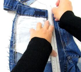 how to make a cute diy cell phone bag out of jean pockets, How to make a phone bag