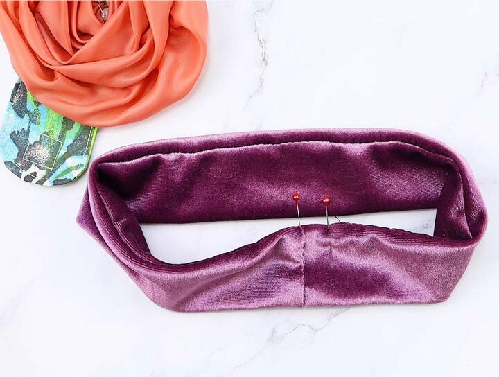 how to sew a headband easy stretchy headband tutorial