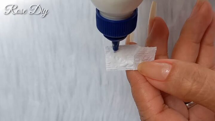 how to make fake nails with tissue paper in 5 minutes, gluing the tissue paper