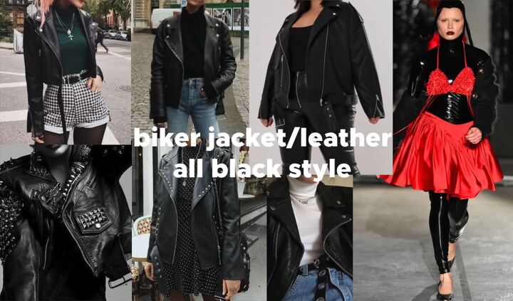 10 summer 2022 fashion trends tiktok aesthetics to rock this season, Biker jacket trend for summer 2022
