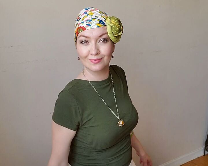3 retro summer headscarf styles inspired by the 1960s 1970s, Cute summer head scarf styles