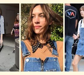 how to emulate alexa chung s style fashion tips outfit ideas, Alexa Chung overall outfits