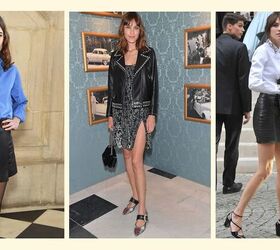 how to emulate alexa chung s style fashion tips outfit ideas, Alexa Chung outfits with leather