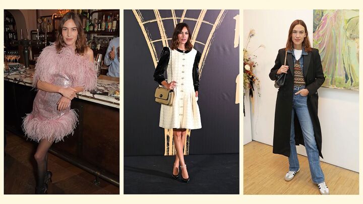 how to emulate alexa chung s style fashion tips outfit ideas, Alexa Chung outfits with texture