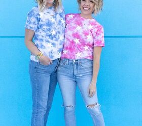 Starry 4th of July Tie Dye T-Shirts