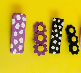 How to Make Polymer Clay Hair Accessories: Flower Barrettes