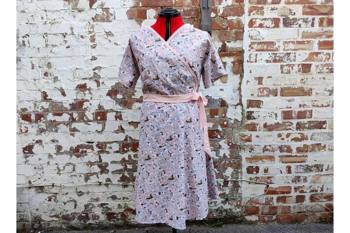 kimono inspired dress