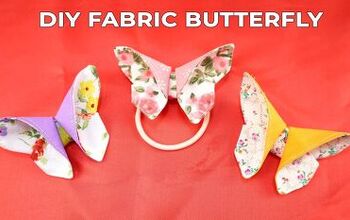 How to Make Fabric Butterflies in Minutes