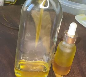 how to make a diy hair growth oil with only 2 ingredients, DIY hair growth oil for black hair