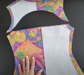 how to make a diy cut out top with long sleeves a turtleneck, Make your own cut out top