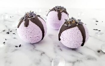 Lavender Chocolate Bath Bombs