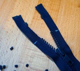 how to shorten a zipper, HOW TO SHORTEN A ZIPPER
