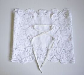 upcycled doily summer top