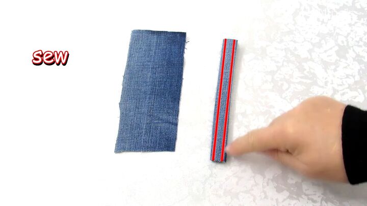 how to make 4 easy diy denim bags out of one pair of old jeans, how to sew a denim bag
