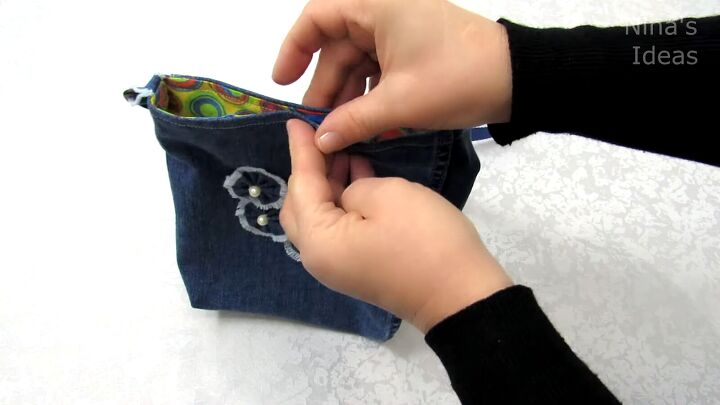 how to make 4 easy diy denim bags out of one pair of old jeans, how to make denim bags from old jeans