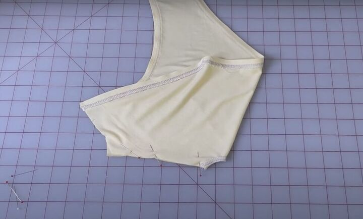 easy twist front crop top sewing pattern step by step tutorial, How to make a twist front crop top
